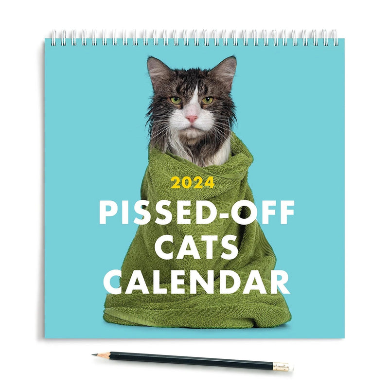 Kalender voor pissige katten 2024