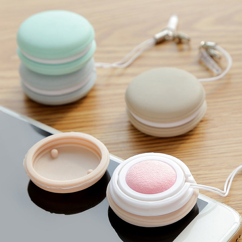 Macaron-vorm telefoonschermreinigingshulpmiddel