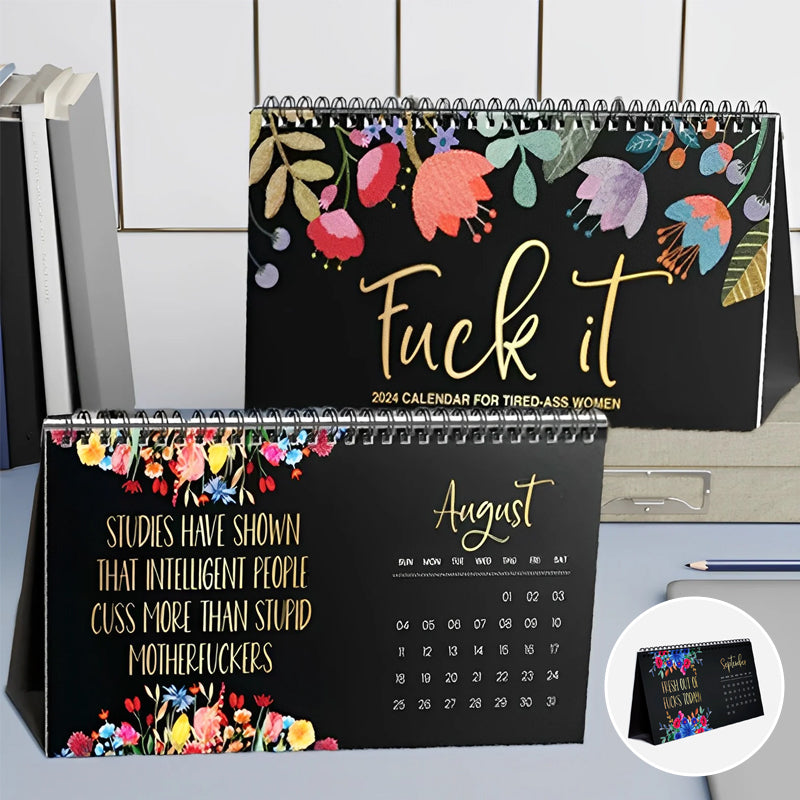 Kalender 2024 voor vermoeide moeders